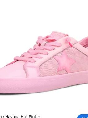 Vintage Havana Hot Pink Low-Top Star Sneakers